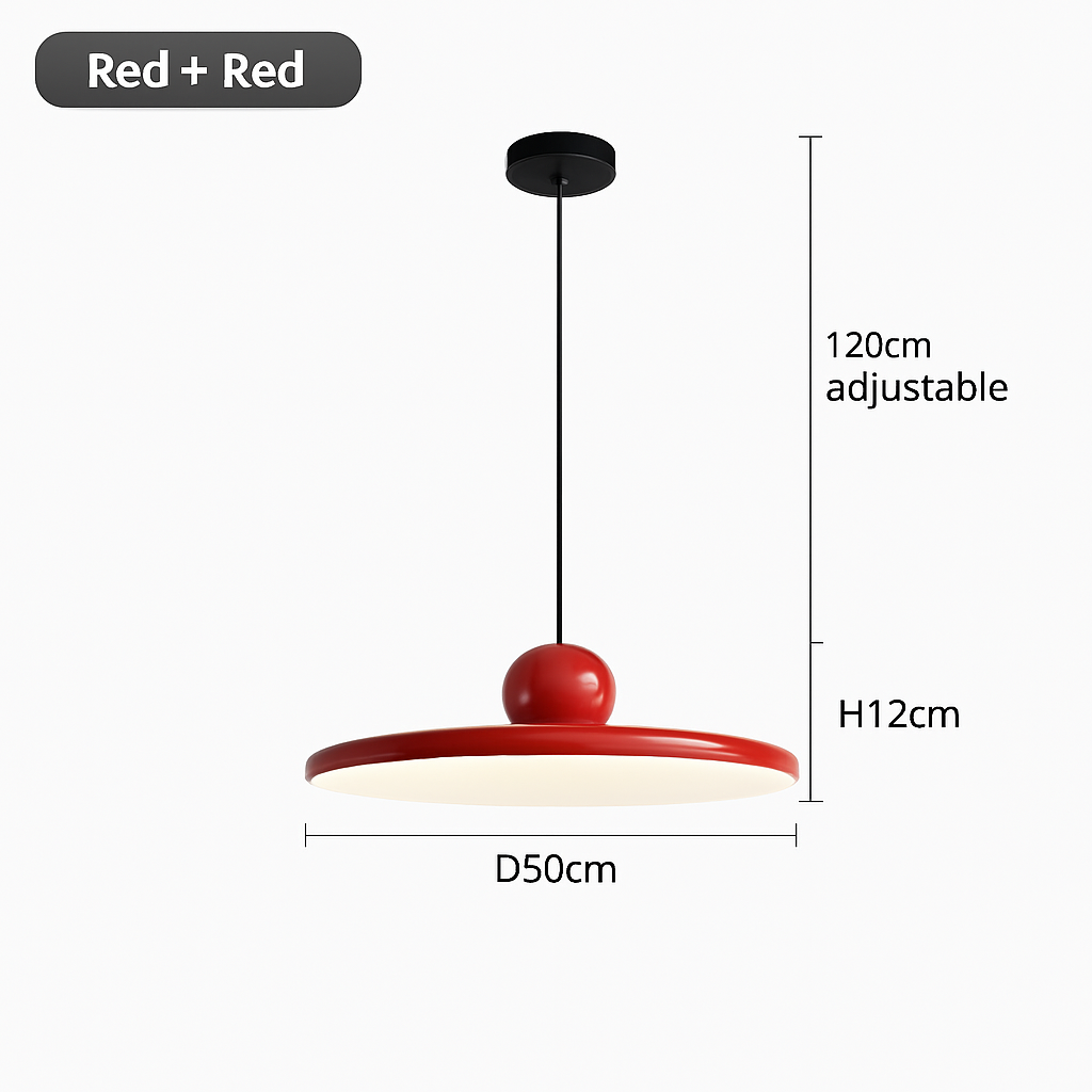 Nordique LED Suspension Lumière Crème Vent Soucoupe Volante Lampes Pour Salon Chambre Chevets Restaurant Hôtel Éclairage Intérieur