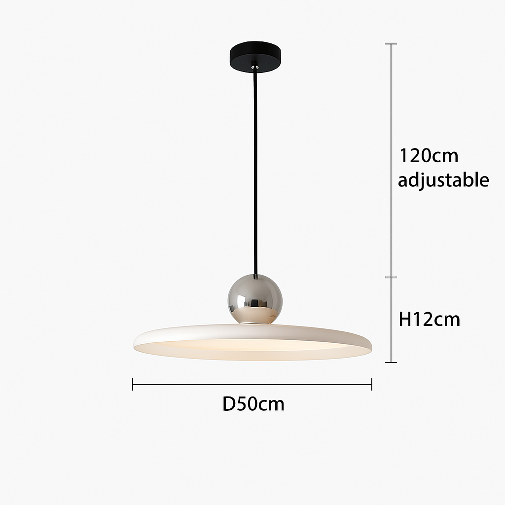 Nordique LED Suspension Lumière Crème Vent Soucoupe Volante Lampes Pour Salon Chambre Chevets Restaurant Hôtel Éclairage Intérieur