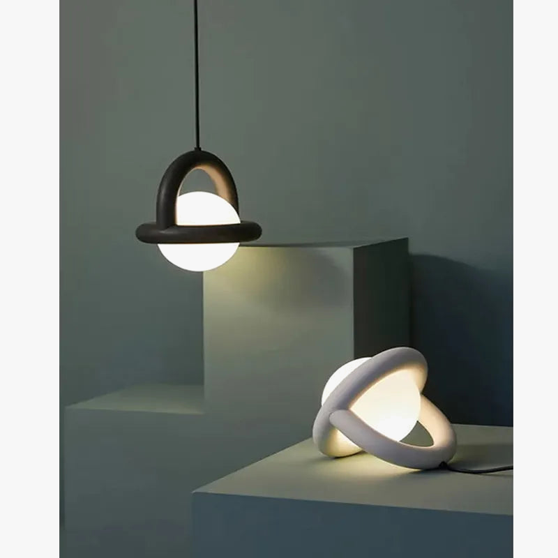 Nordique Simple Ballon Suspension Lampe Jupiter Boule Lampe Chambre Chevet Balconbar Café Petite Suspension Art Designer Lustre