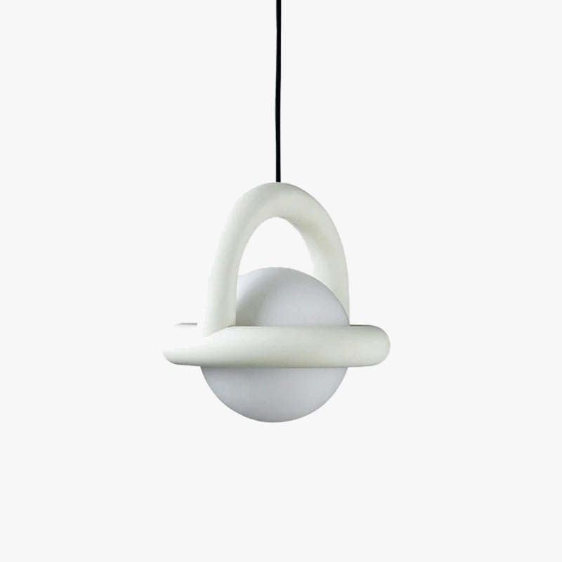 Nordique Simple Ballon Suspension Lampe Jupiter Boule Lampe Chambre Chevet Balconbar Café Petite Suspension Art Designer Lustre