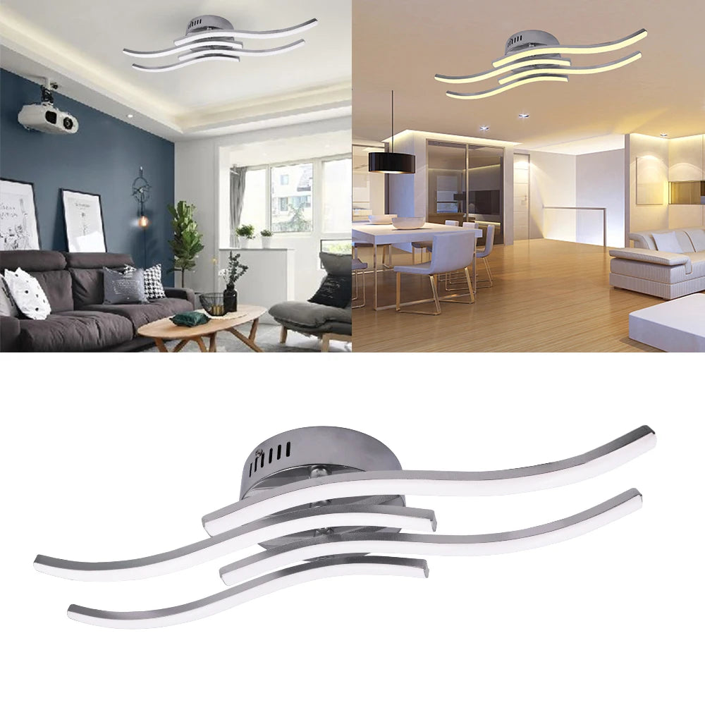 design led plafonnier en aluminium moderne pour décoration