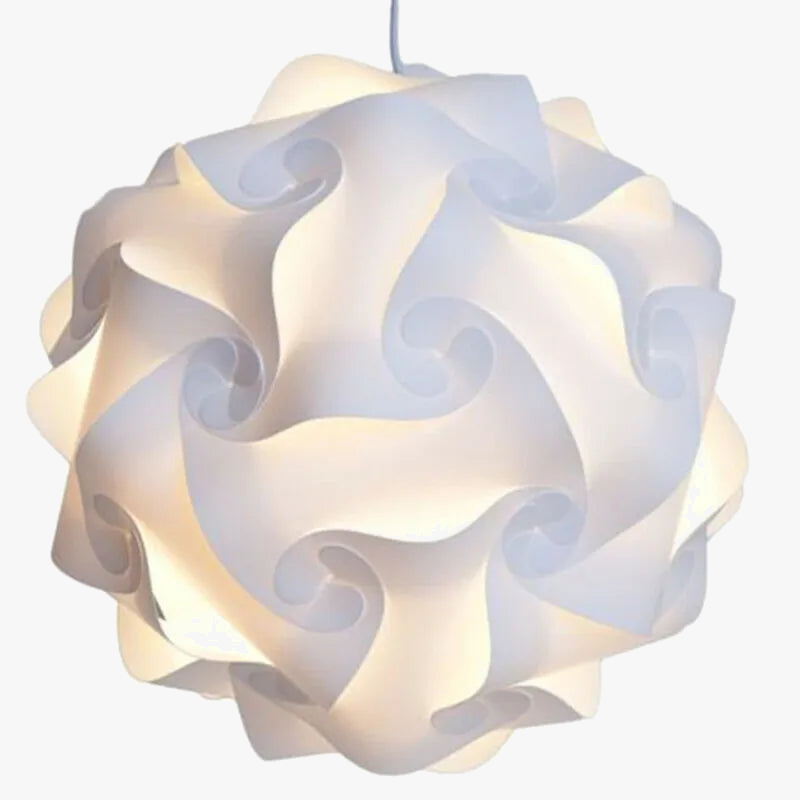 moderne bricolage suspension boule roman IQ bébé chambre lampe lumière suspension lampe