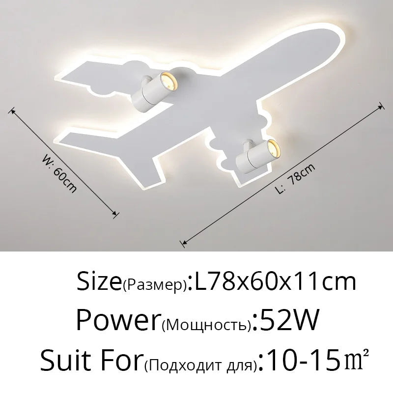 x avions lumières créatives pour enfants protection des yeux
