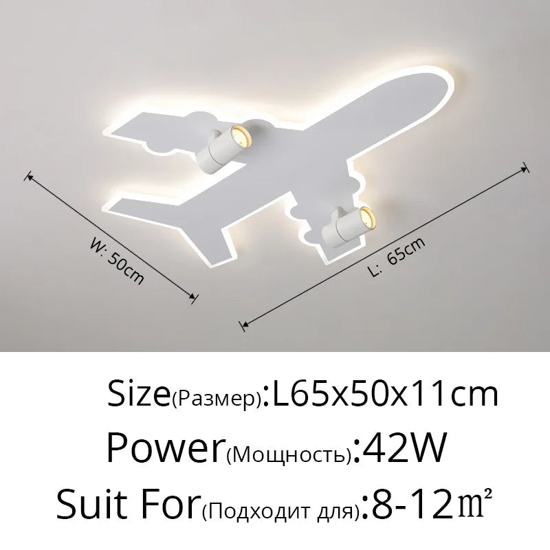 x avions lumières créatives pour enfants protection des yeux