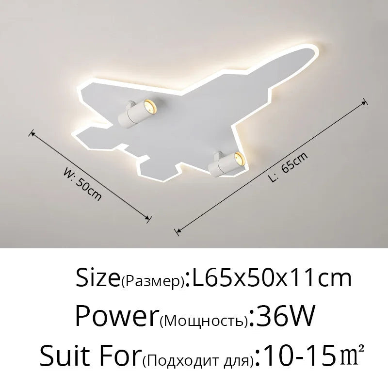 x avions lumières créatives pour enfants protection des yeux