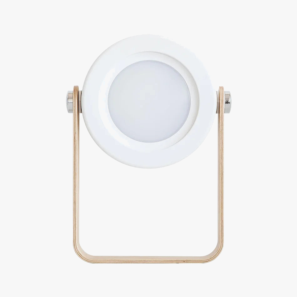 Nouvelle poignée en bois créative pliable veilleuses lampe de lecture lampe lanterne Portable télescopique pliante Led lampe de Table USB charge