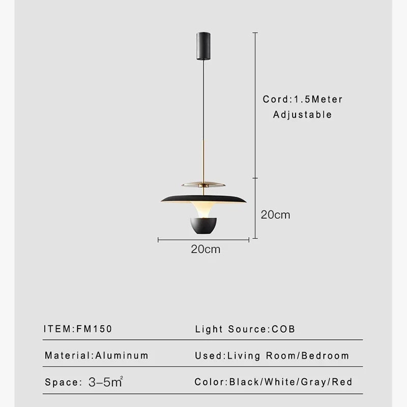 nouvelle suspension LED lustre pour cuisine île