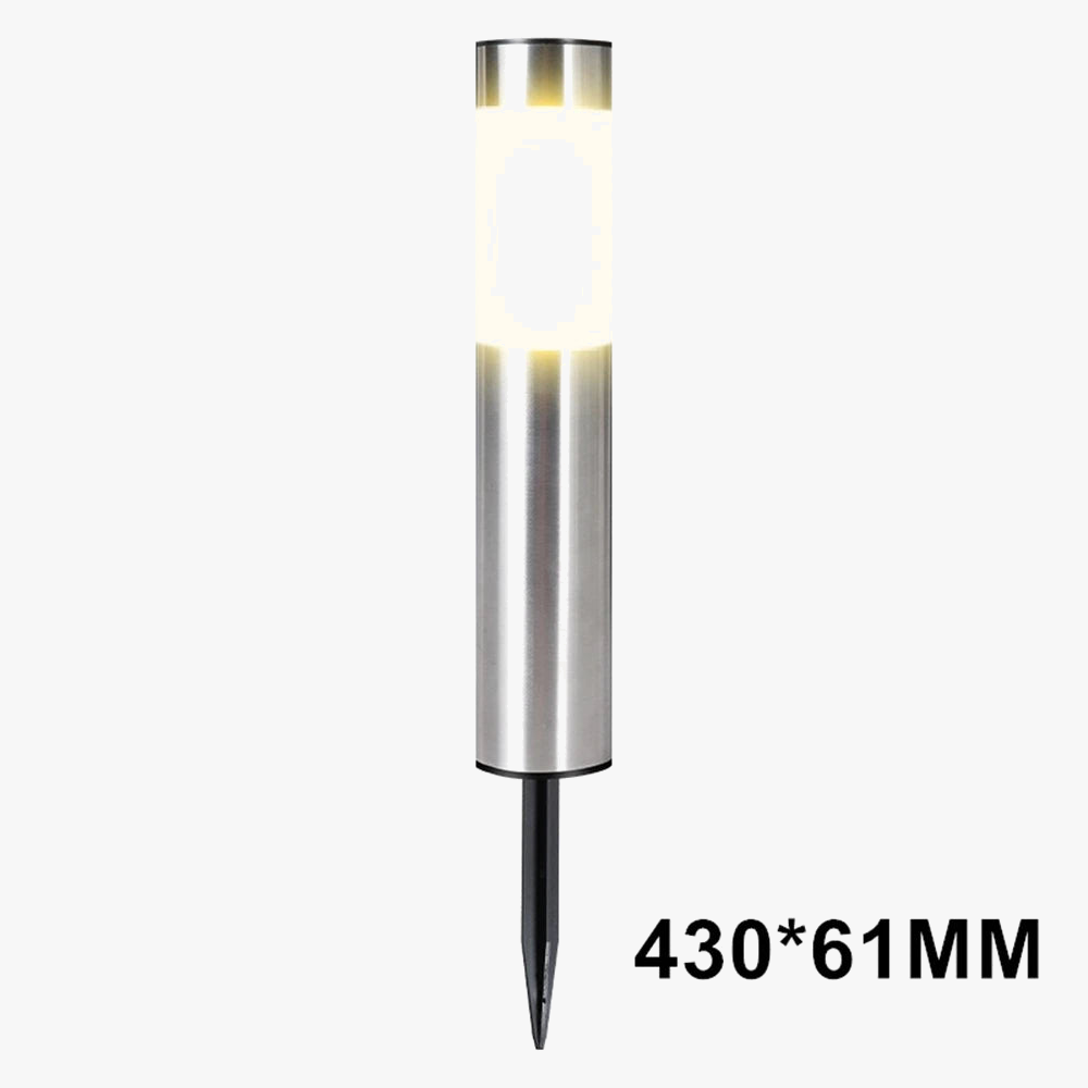 Paquet de 1/2/4 lumières solaires de voie de jardin éclairage extérieur LED borne lumineuse pour Patio