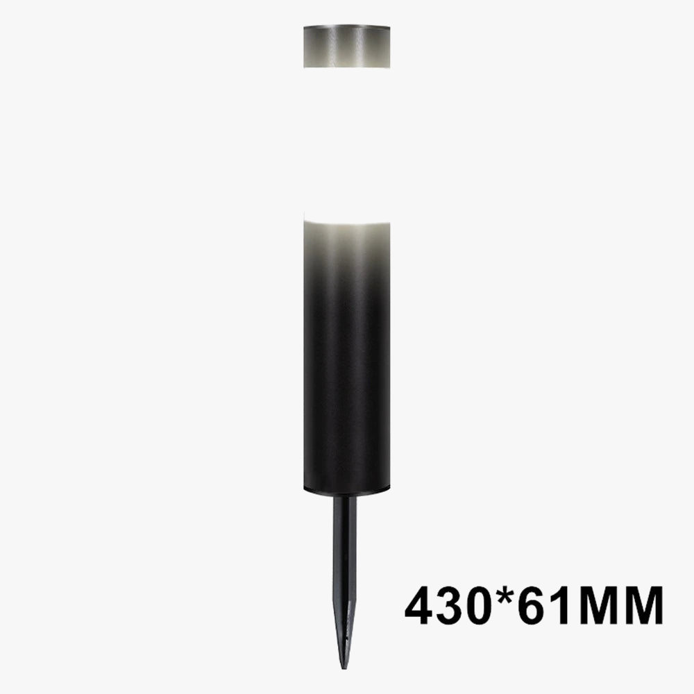 Paquet de 1/2/4 lumières solaires de voie de jardin éclairage extérieur LED borne lumineuse pour Patio