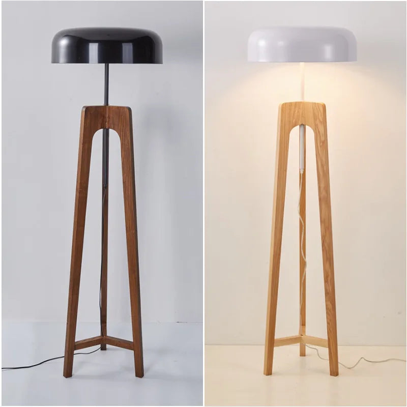 Pileo Porada – lampadaire classique en bois