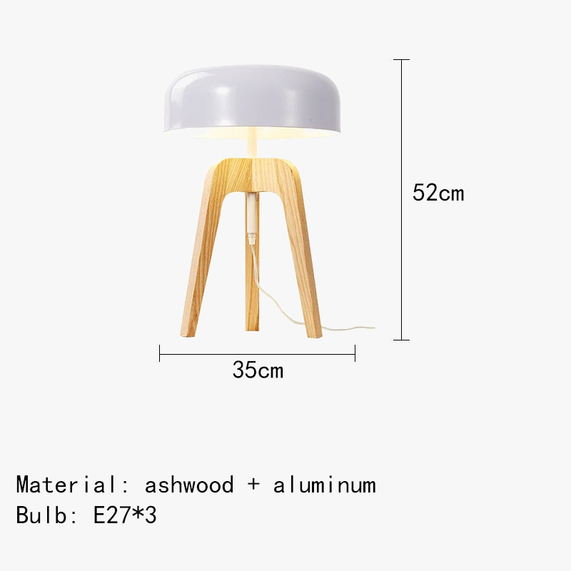 Pileo Porada – lampadaire classique en bois