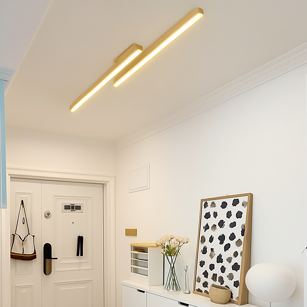 Plafond moderne à LEDs lampe allée lustre pour chambre couloir entrée balcon vestiaire décoration de la maison luminaire intérieur