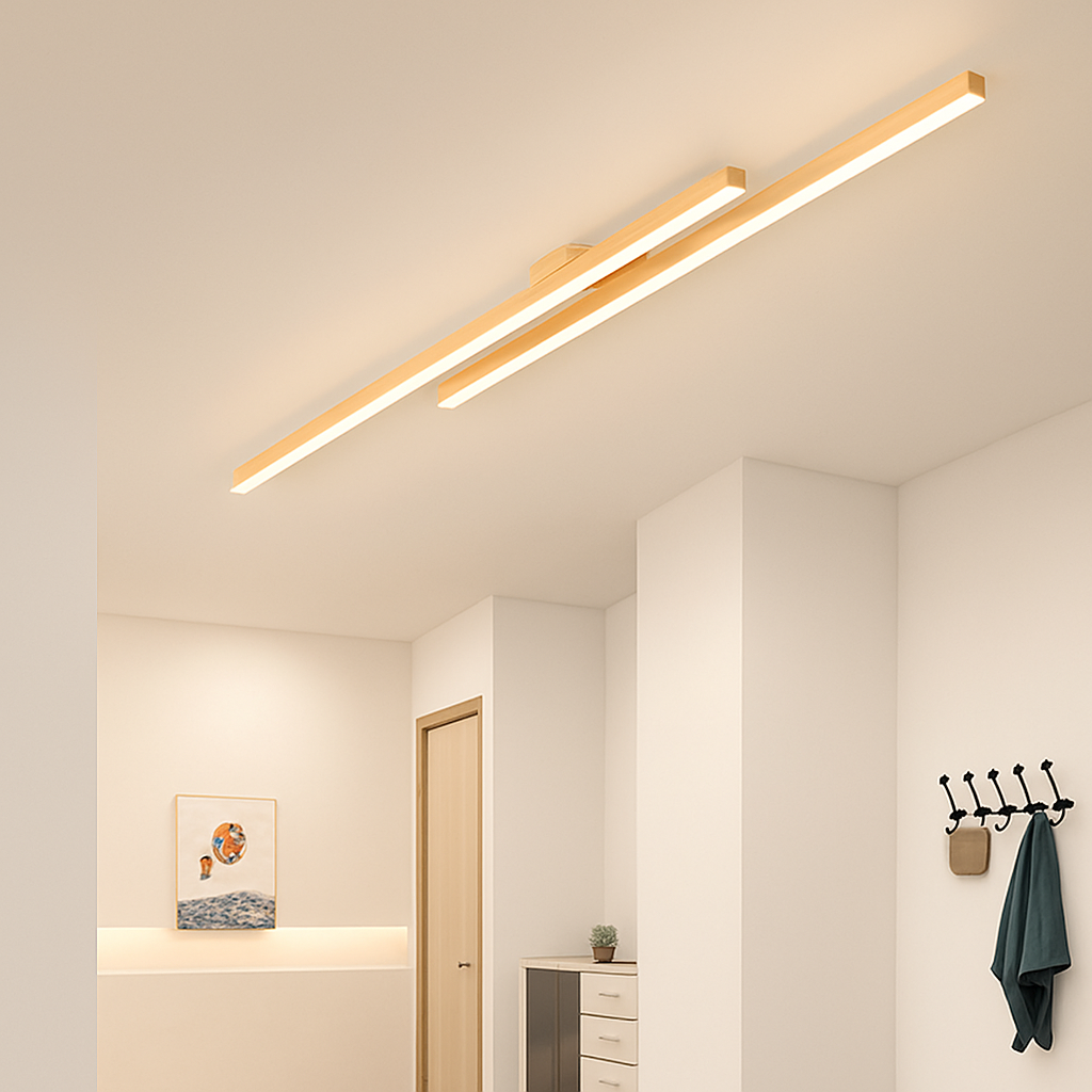 Plafond moderne à LEDs lampe allée lustre pour chambre couloir entrée balcon vestiaire décoration de la maison luminaire intérieur