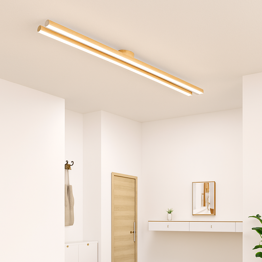Plafond moderne à LEDs lampe allée lustre pour chambre couloir entrée balcon vestiaire décoration de la maison luminaire intérieur