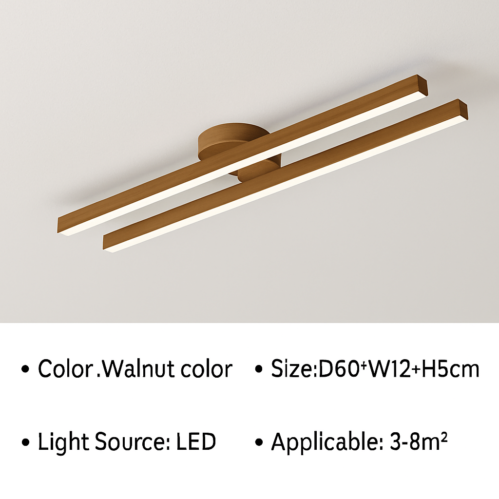 Plafond moderne à LEDs lampe allée lustre pour chambre couloir entrée balcon vestiaire décoration de la maison luminaire intérieur