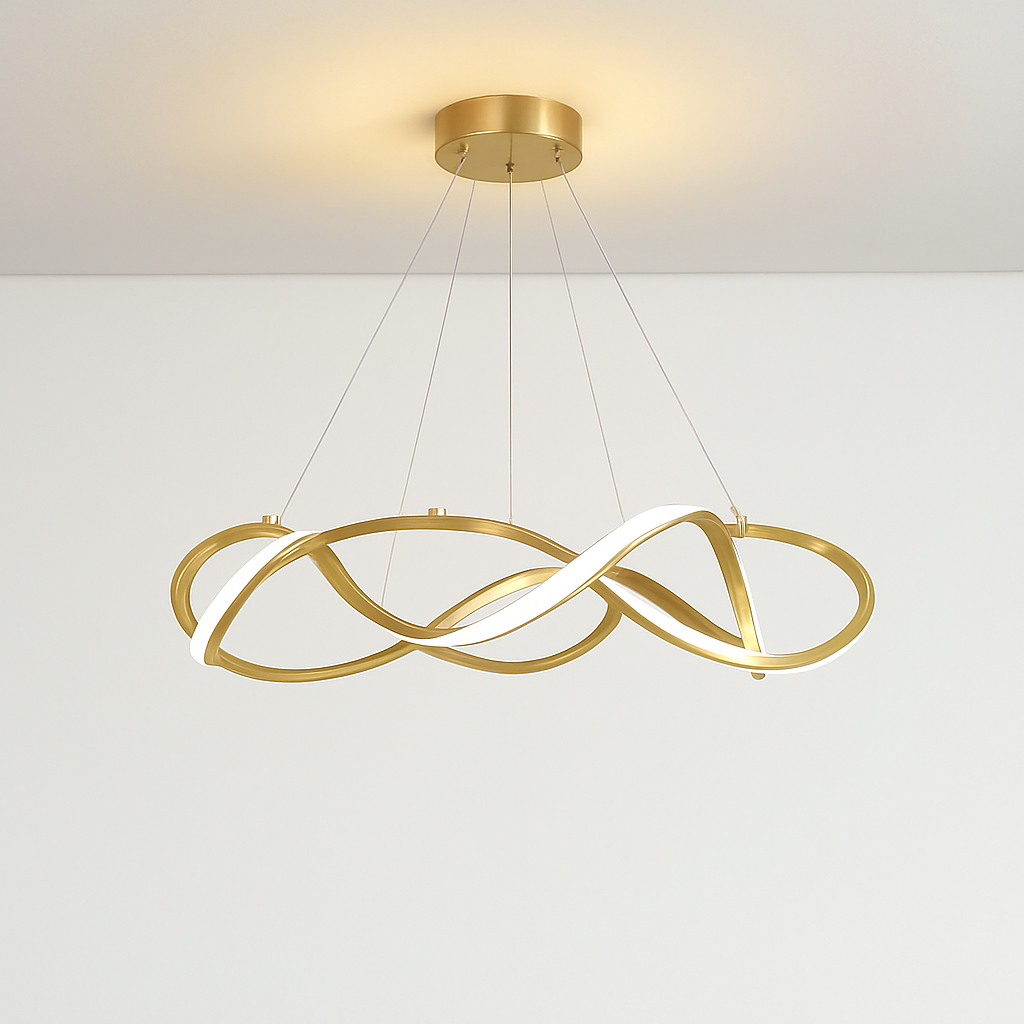Plafond moderne à LEDs Lampe Lustre Pour Salon Hall Restaurant Chambre Suspension Lumière Décor Intérieur Luminaire Lustre