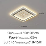 Plafond moderne à LEDs lampe pour chambre cuisine étude éclairage salon luminosité réglable Led plafonnier luminaire