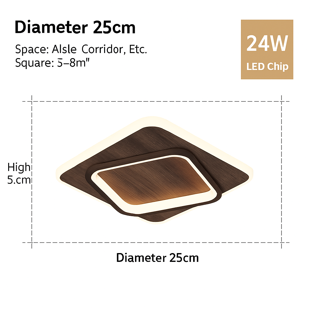 Plafond moderne à LEDs lampe pour salon escalier allée vestiaire couloir chambre plafonnier intérieur décor à la maison luminaire
