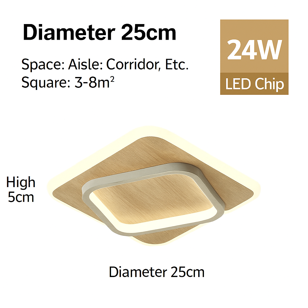 Plafond moderne à LEDs lampe pour salon escalier allée vestiaire couloir chambre plafonnier intérieur décor à la maison luminaire