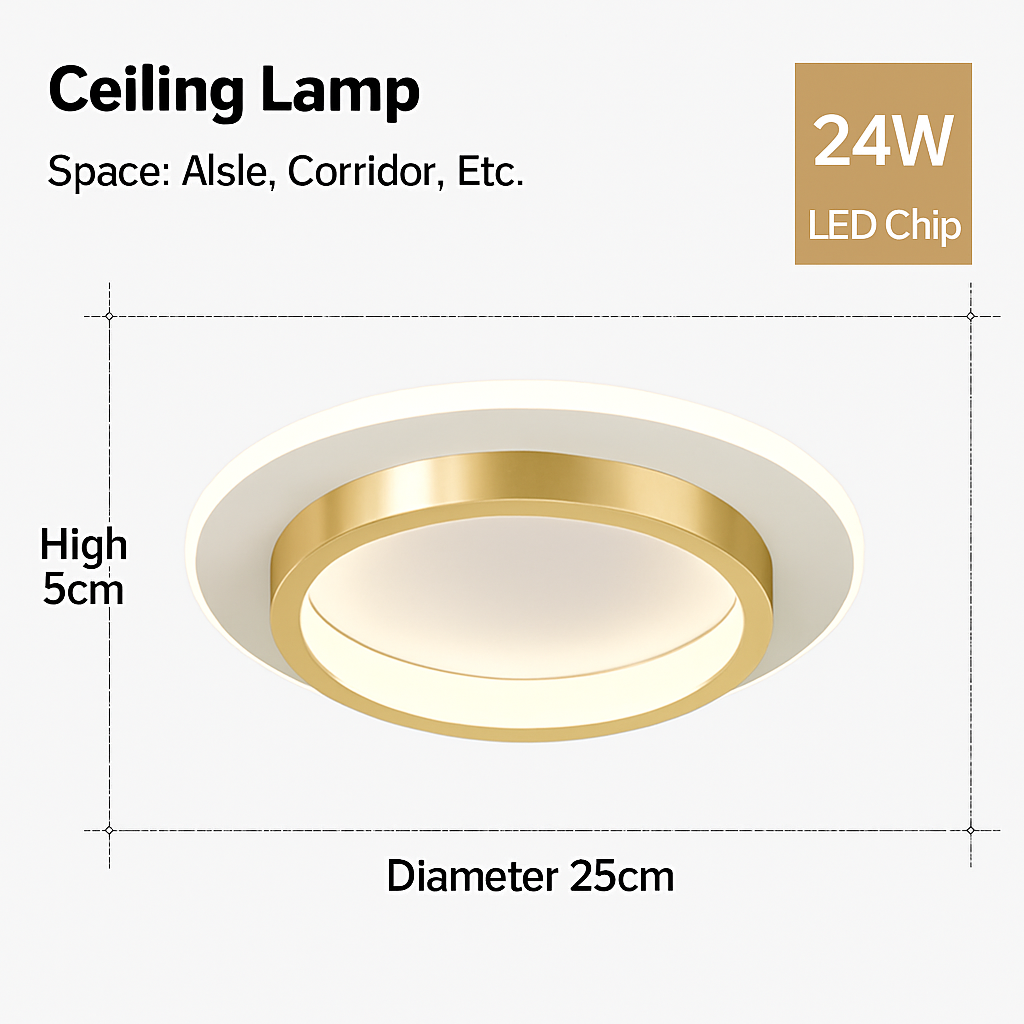 Plafond moderne à LEDs lampe pour salon escalier allée vestiaire couloir chambre plafonnier intérieur décor à la maison luminaire