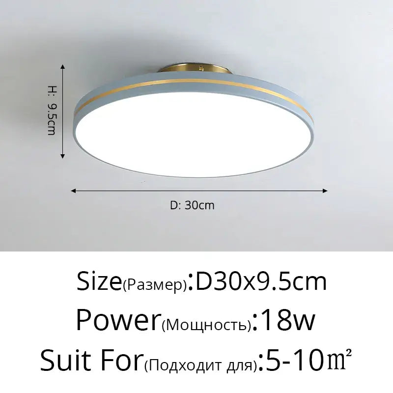 plafond moderne à leds pour décoration intérieure éclairage