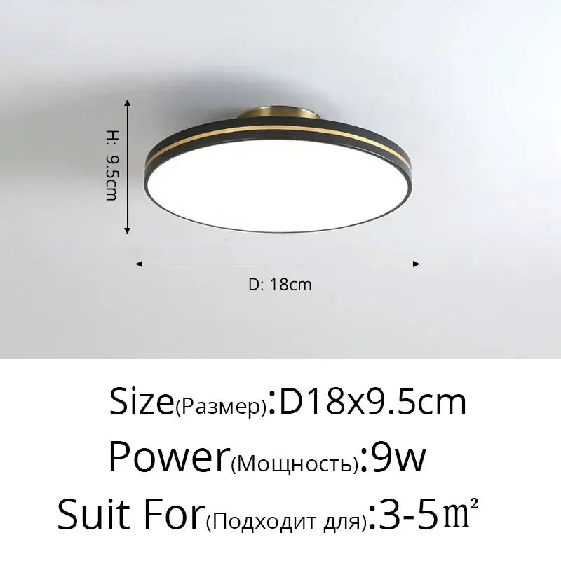plafond moderne à leds pour décoration intérieure éclairage
