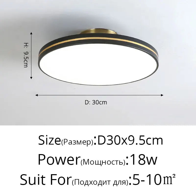 plafond moderne à leds pour décoration intérieure éclairage