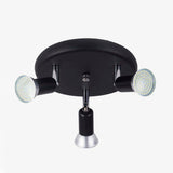 Plafonnier à spots LED noir Modern