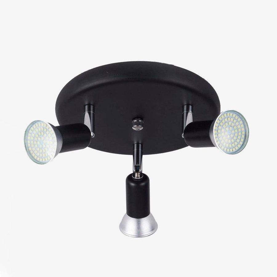 Plafonnier à spots LED noir Modern