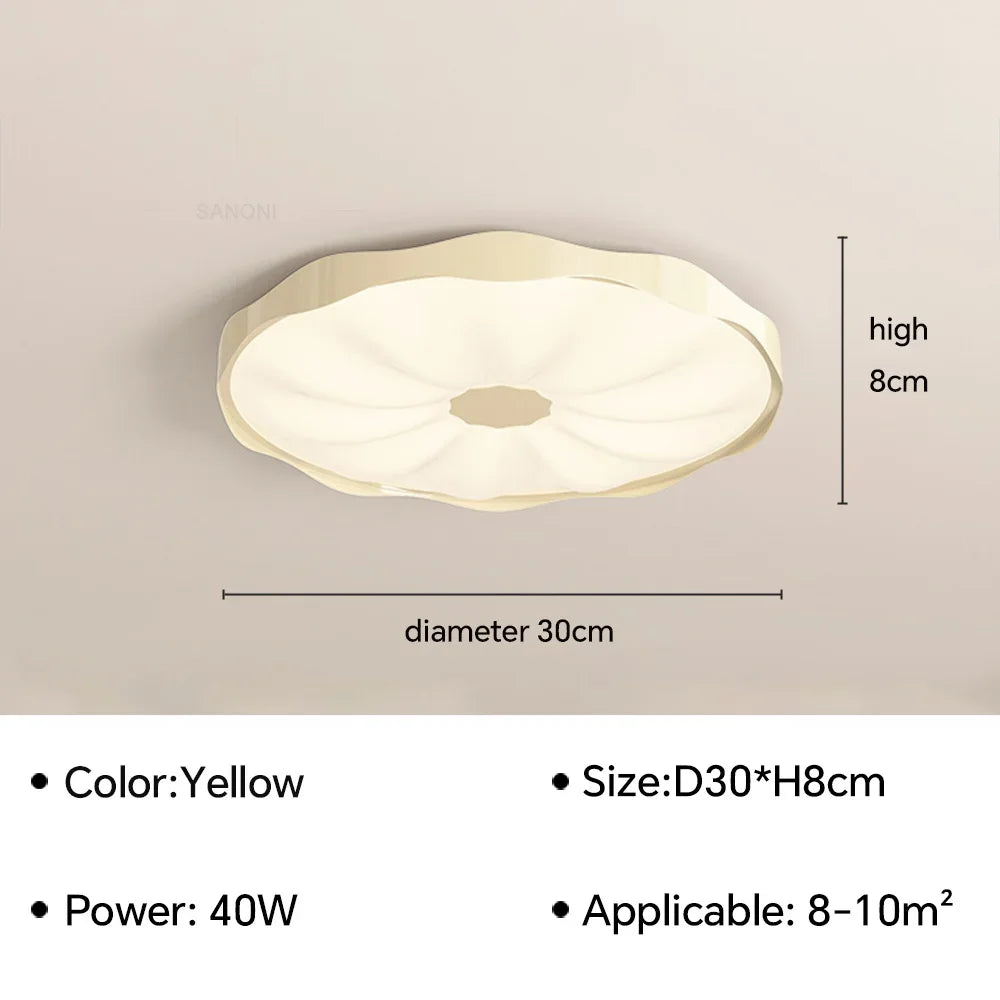 plafonnier créatif à led moderne pour décoration intérieure