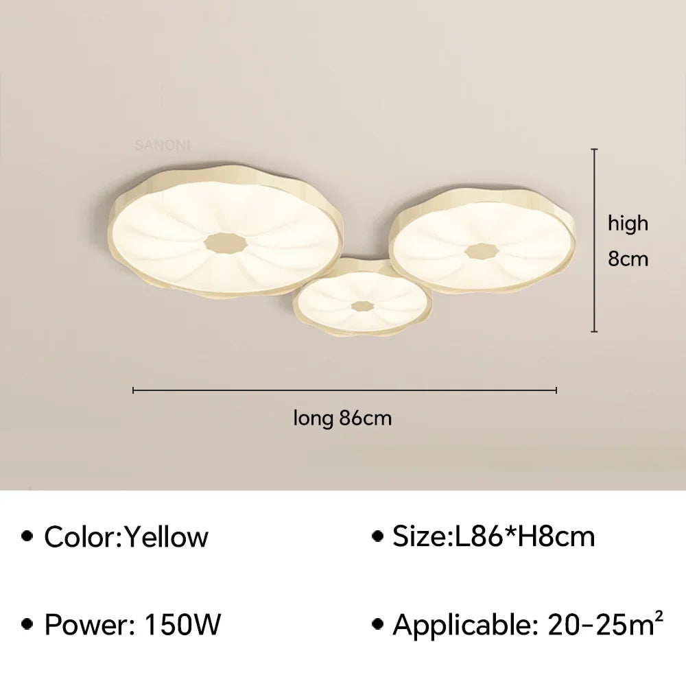 plafonnier créatif à led moderne pour décoration intérieure