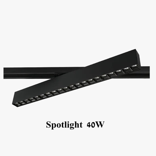 plafonnier cree led rail éclairage pour magasins et intérieurs modernes