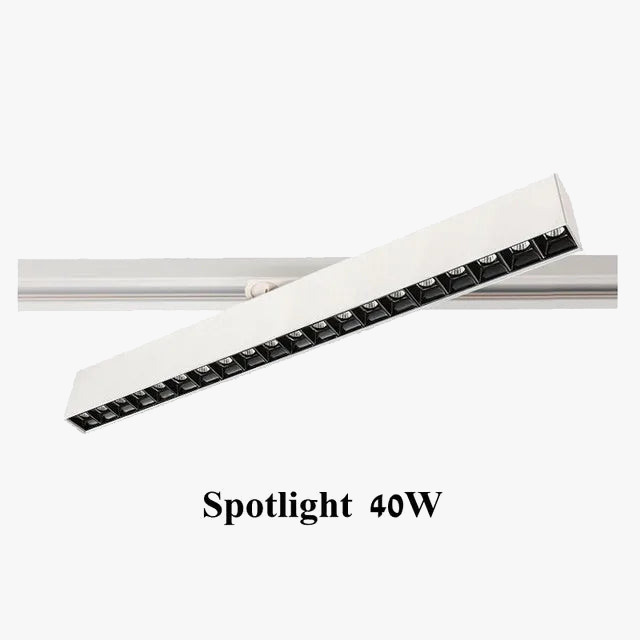 plafonnier cree led rail éclairage pour magasins et intérieurs modernes