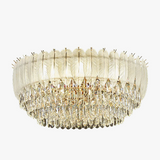 plafonnier cristal design moderne pour décoration intérieure élégante