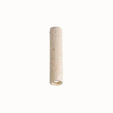 Plafonnier spot cylindrique en pierre naturelle