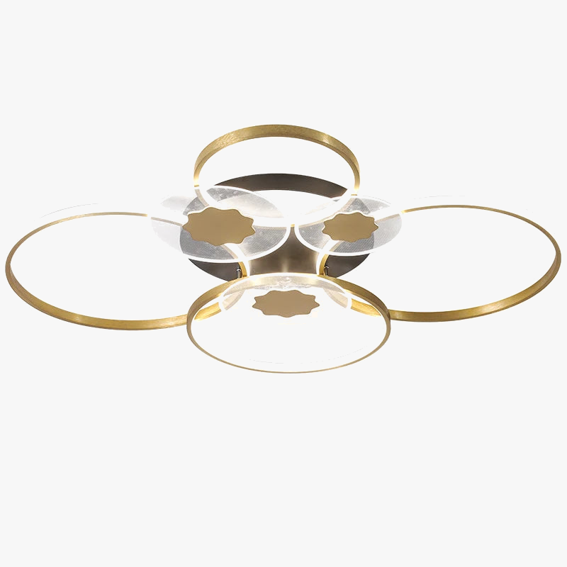 plafonnier décoratif moderne pour intérieur lumineux et élégant