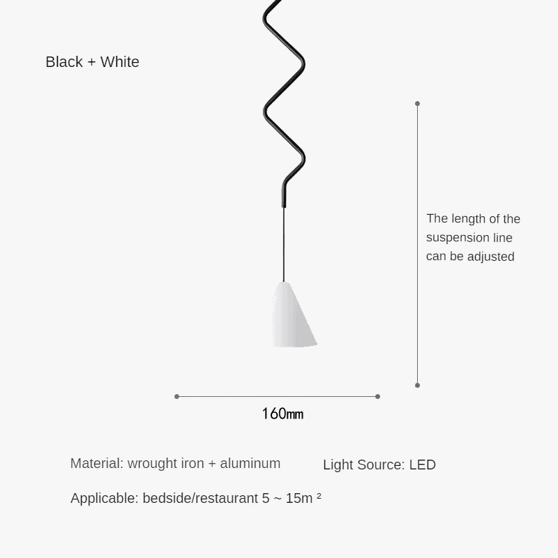 plafonnier design minimaliste pour bar et café