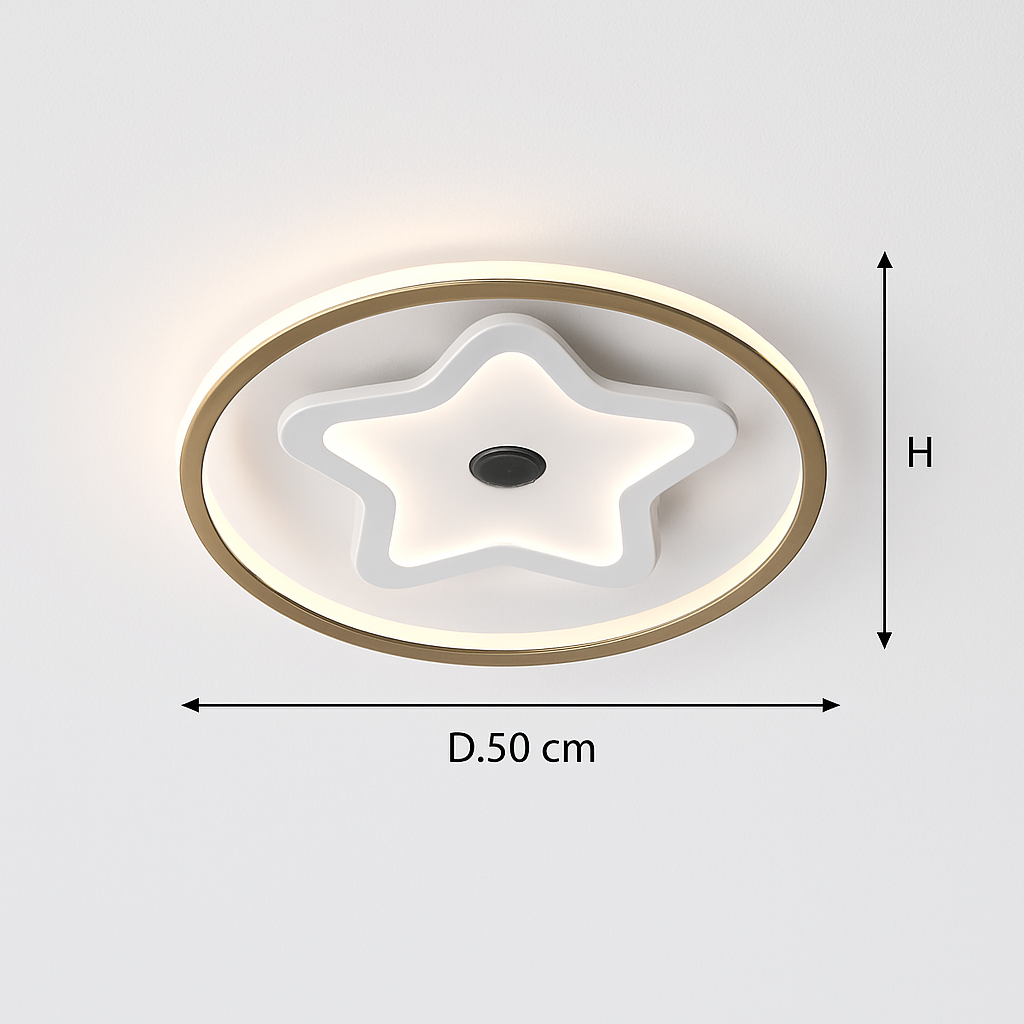 plafonnier design minimaliste pour un éclairage d'ambiance élégant