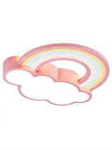 plafonnier dessin animé nuages arc-en-ciel pour enfants garçon fille