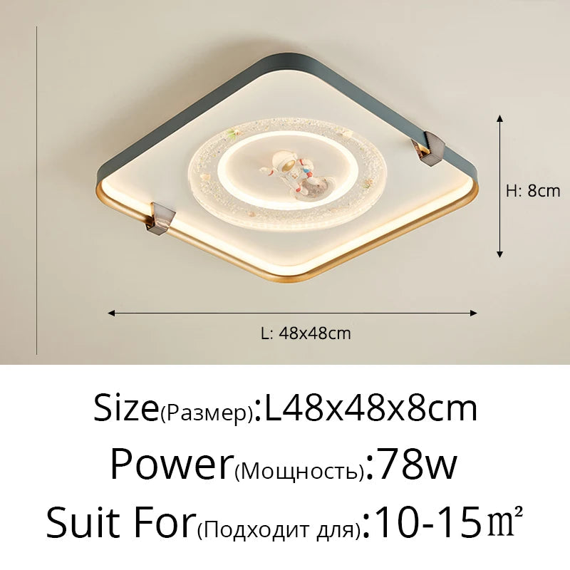 plafonnier en acrylique design moderne et minimaliste pour restaurant