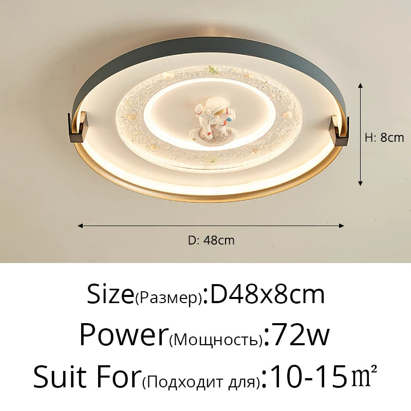 plafonnier en acrylique design moderne et minimaliste pour restaurant