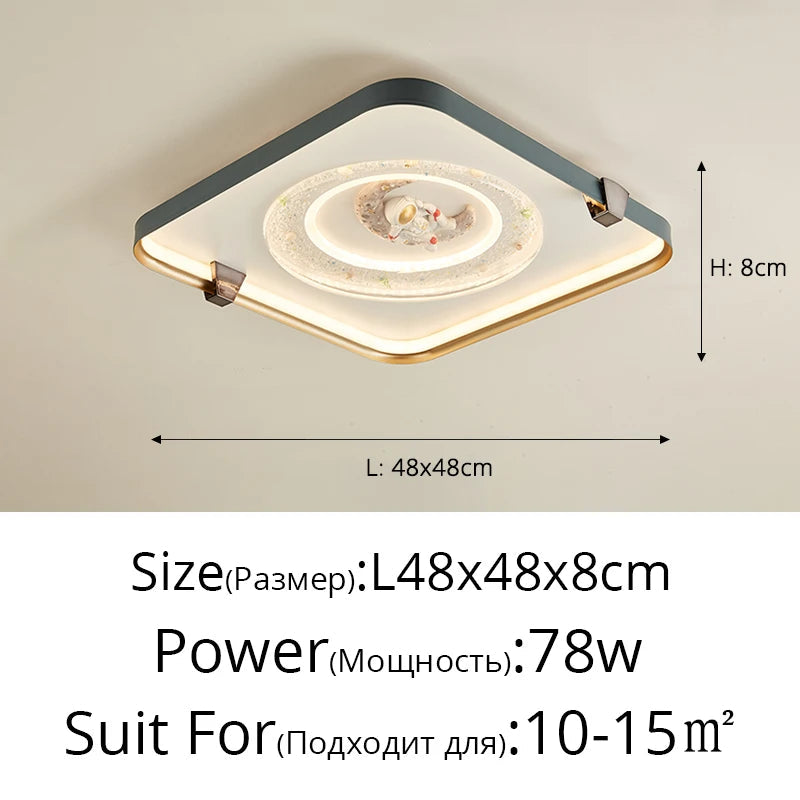 plafonnier en acrylique design moderne et minimaliste pour restaurant