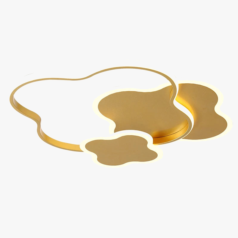 plafonnier en aluminium décoratif pour intérieur lumineux et élégant