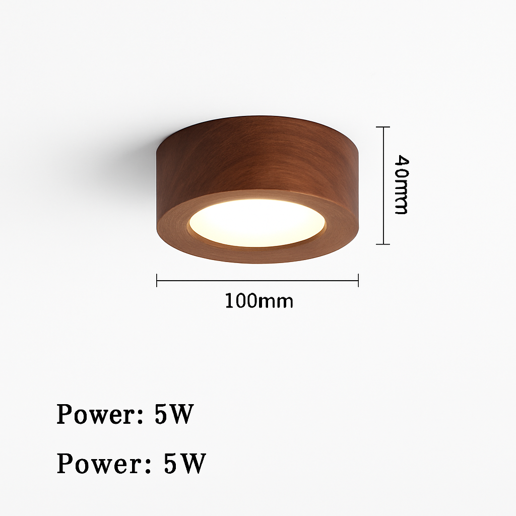plafonnier en bois design lumineux pour décoration intérieure élégante