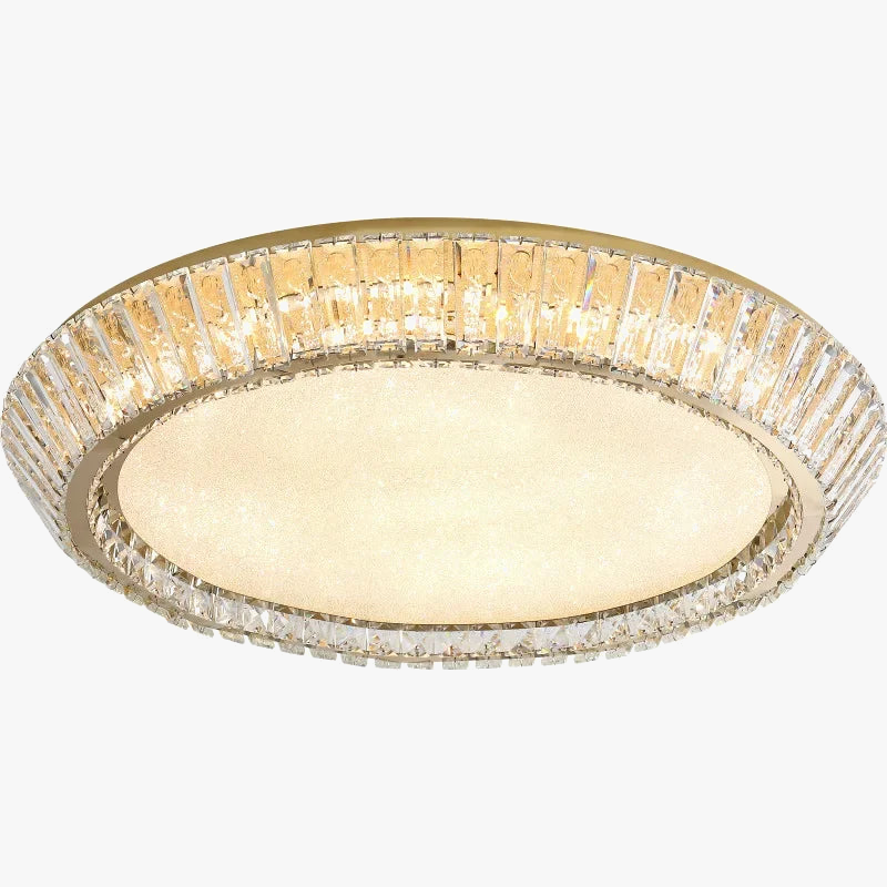 plafonnier en cristal de luxe pour décoration intérieure élégante