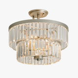 plafonnier en cristal luxe moderne minimaliste créatif design élégant