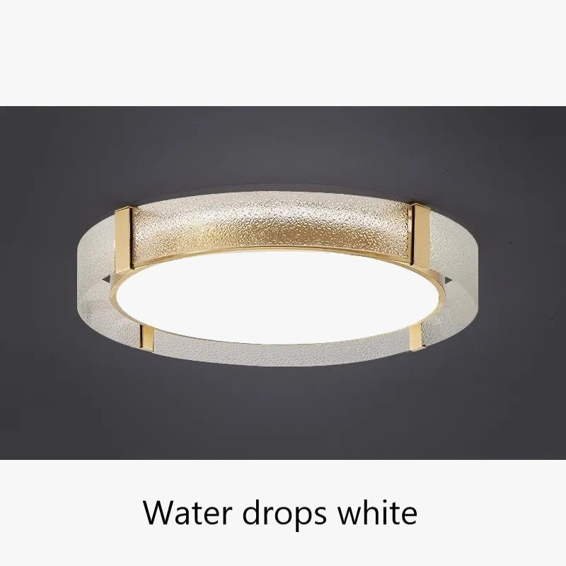 plafonnier en cuivre design moderne pour décoration intérieure créative