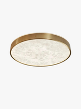 plafonnier en marbre espagnol design moderne et luxueux à led
