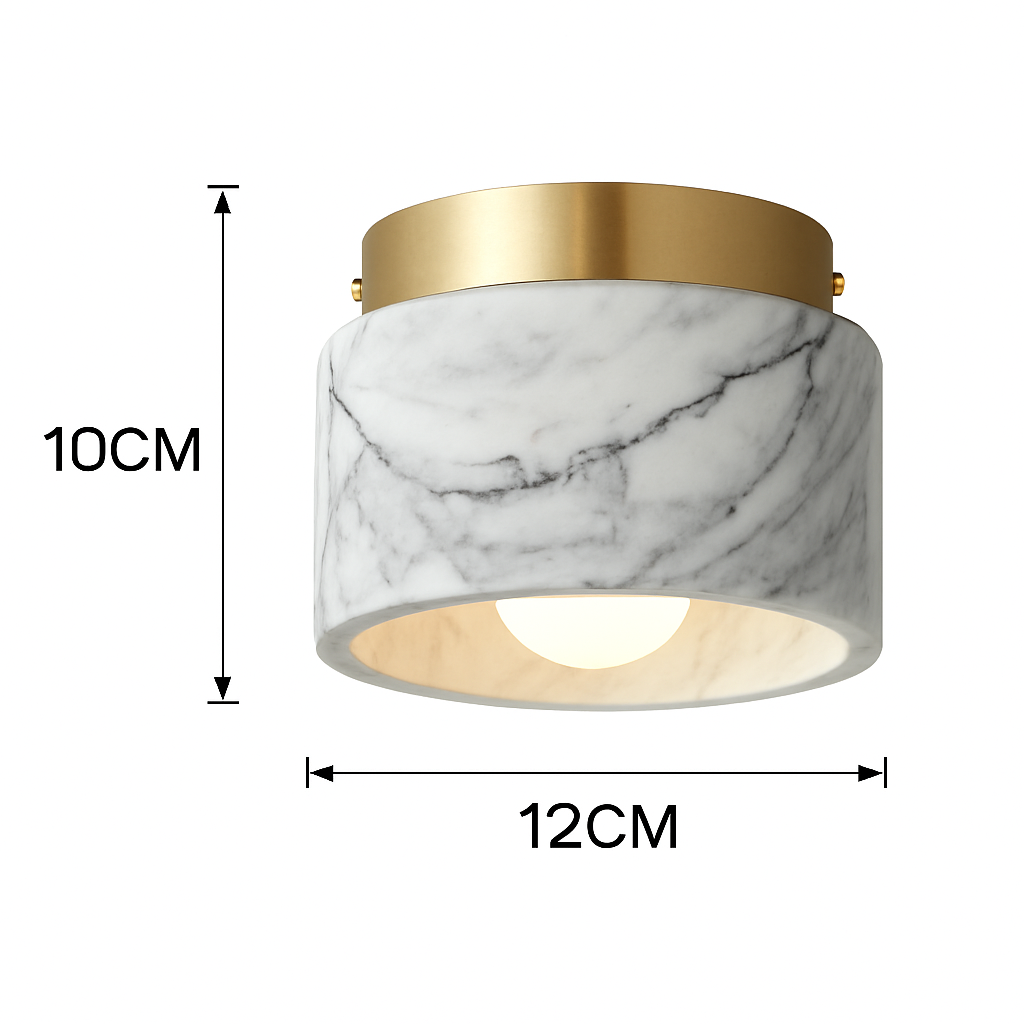 plafonnier en marbre italien luminaire décoratif idéal pour tout espace