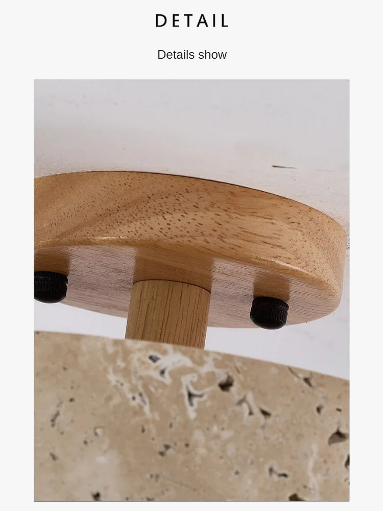 plafonnier en marbre wabi sabi pour décoration intérieure et extérieure
